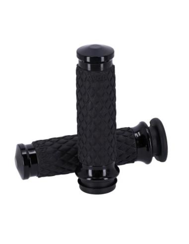 Avon Air SS Diamond Grips 1" – Harley e-throttle