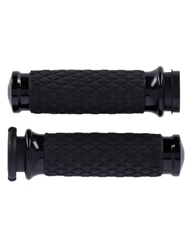 Avon Air SS Diamond Grips 1" – Harley e-throttle