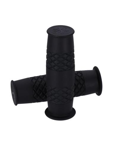 Poignées 13 1/2 Outlaw noires Ø1” – Style Custom