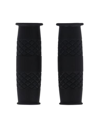 Puños 13 1/2 Outlaw negros Ø1” – Custom Style
