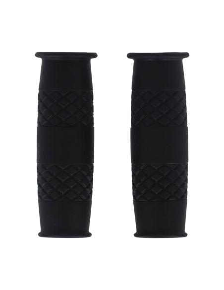 Poignées 13 1/2 Outlaw noires Ø1” – Style Custom