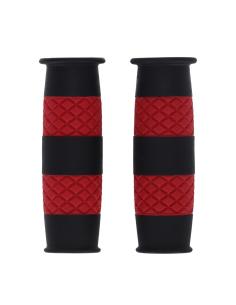 13 1/2 Outlaw Black/Red Grips Ø1" – Racing Style 2