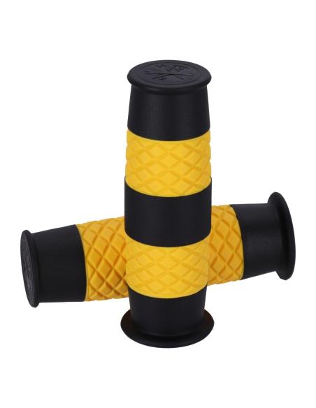 13 1/2 Outlaw Grips 7/8” Black/Yellow – Racing Look