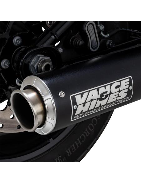 Escape Supersport Slip-On Softail 2-1 Wrinkle Black
