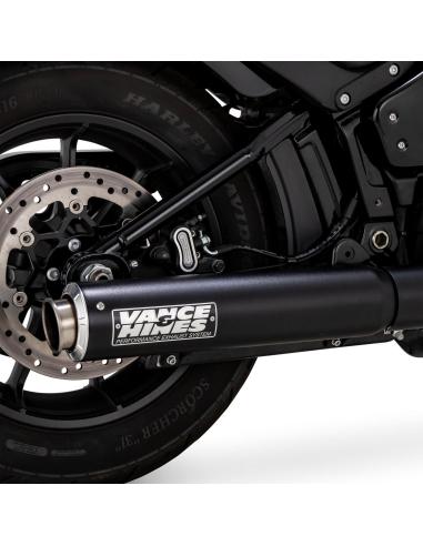 Échappement Supersport Slip-On Softail 2-1 Noir Mat