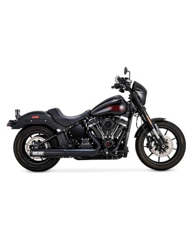 Escape Supersport Slip-On Softail 2-1 Wrinkle Black