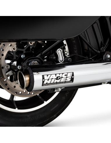 V&H Supersport Chrome Slip-On – Softail 2-1 2025