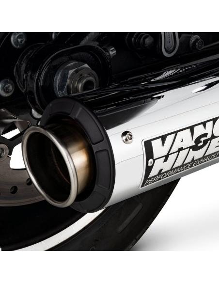 V&H Supersport Chrome Slip-On – Softail 2-1 2025