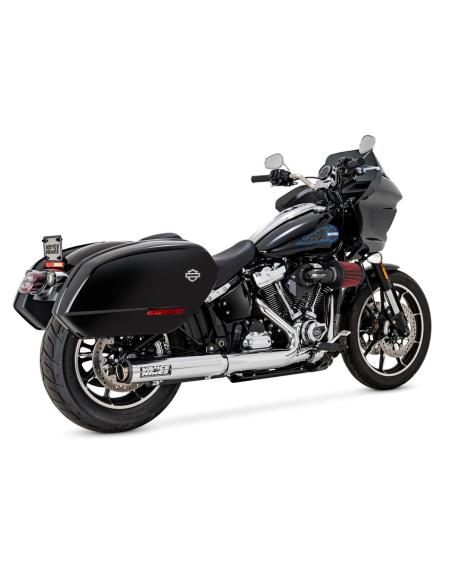 V&H Supersport Chrome Slip-On – Softail 2-1 2025