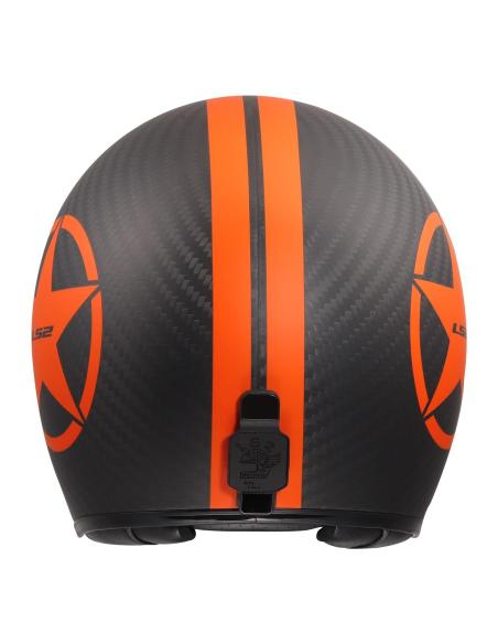 LS2 OF601 BOB II Carbonio Orange Star Jet – ECE 22.06