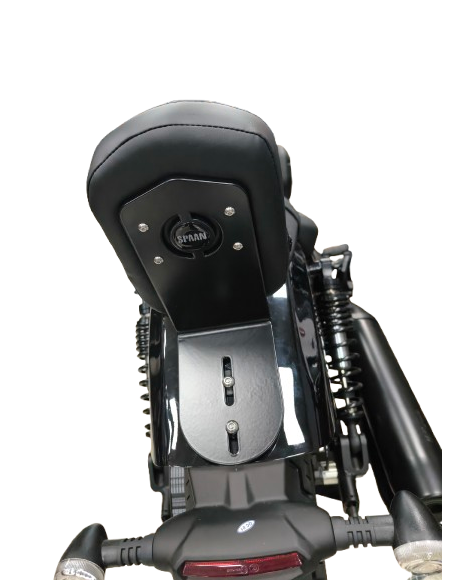 BLACK BACKREST WITHOUT RACK FOR BENDA CHINCHILLA 500