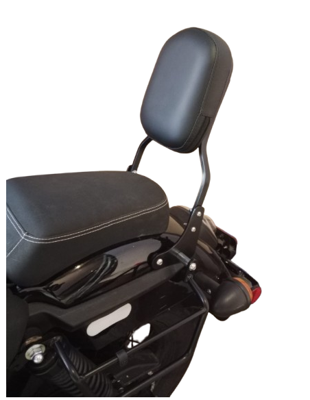 SCHIENALE NERO SENZA PORTAPACCHI PER RENEGADE COMMANDO 125/300