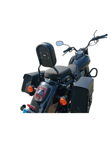 SCHIENALE NERO SENZA PORTAPACCHI PER RENEGADE COMMANDO 125/300