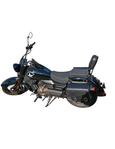 SCHIENALE NERO SENZA PORTAPACCHI PER RENEGADE COMMANDO 125/300
