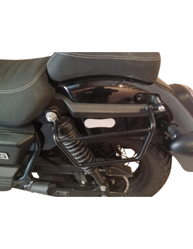 SUPORTE DE ALFORJAS KLICK FIX PRETO PARA UM RENEGADE 125/300
