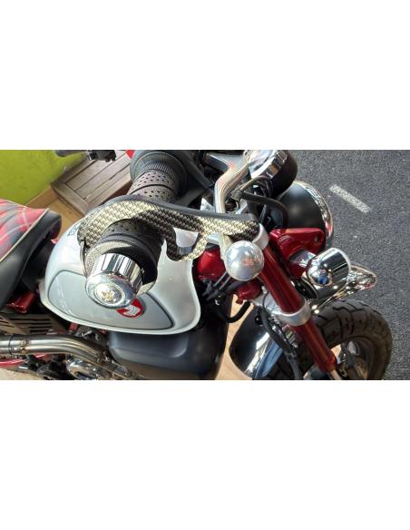 Front Brake Lock with Carbon Effect for Motorcycle