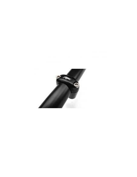 PINCE À DEUX BOUTONS POUR GUIDON NOIR 25MM (1")