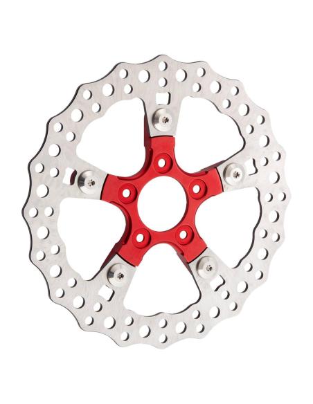 Adaptateur de disque Touring rouge Arlen Ness