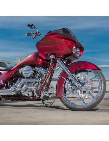 Big Sucker Stage 2 Scalloped chrome Arlen Ness