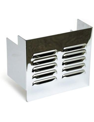 Tapa Batería Louvered Cromada Harley FX Sportster
