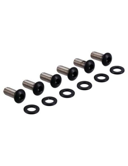 Tornillos Derby Negro Mate Sportster 2004-2020