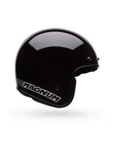 Casco Jet Bell Magnum Solid Nero Vintage DOT/ECE 22.06