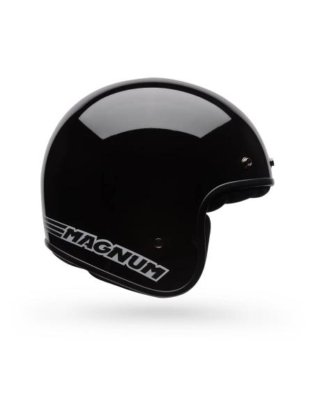 Bell Magnum Solid Black Vintage Jet Helmet DOT/ECE 22.06
