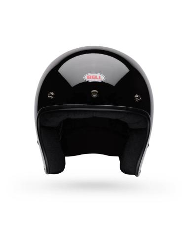 Casque Jet Bell Magnum Solid Noir Vintage DOT/ECE 22.06