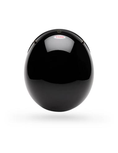 Casque Jet Bell Magnum Solid Noir Vintage DOT/ECE 22.06