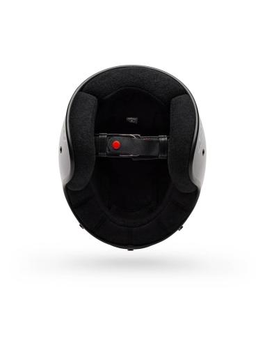 Casco Jet Bell Magnum Solid Nero Vintage DOT/ECE 22.06
