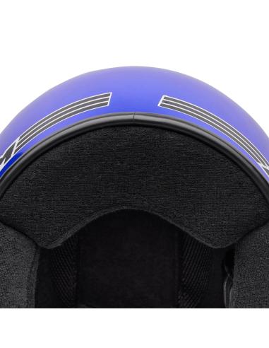 Jet Helmet Bell Magnum Gloss Blue DOT/ECE 22.06