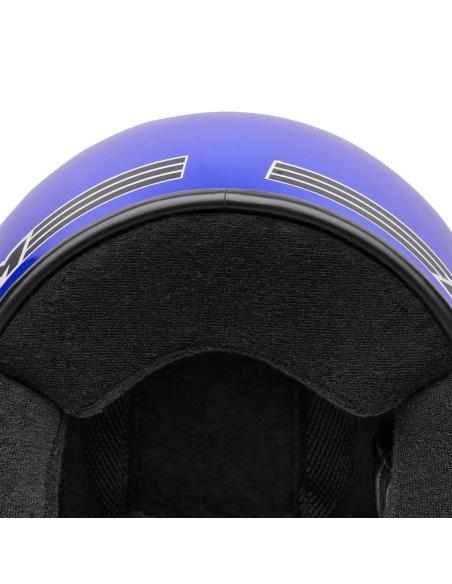 Capacete Jet Bell Magnum Azul Brilhante DOT/ECE 22.06