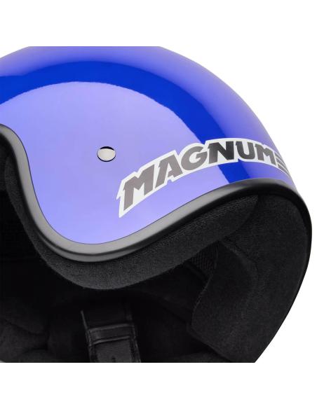Jet Helmet Bell Magnum Gloss Blue DOT/ECE 22.06