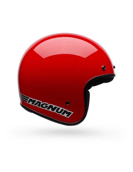 Casco Jet Bell Magnum Rosso Lucido DOT/ECE 22.06