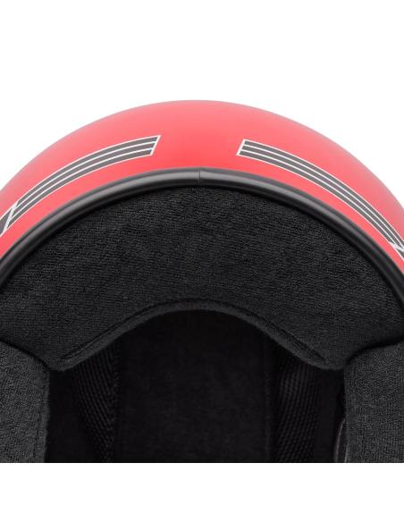 Casco Jet Bell Magnum Rosso Lucido DOT/ECE 22.06