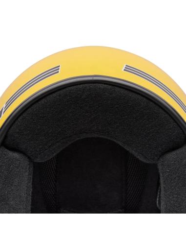 Casco Jet Bell Magnum Amarillo Brillo DOT/ECE 22.06