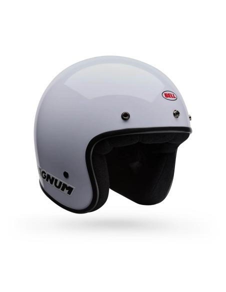 Casco Jet Bell Magnum Bianco Ice Gloss DOT/ECE 22.06