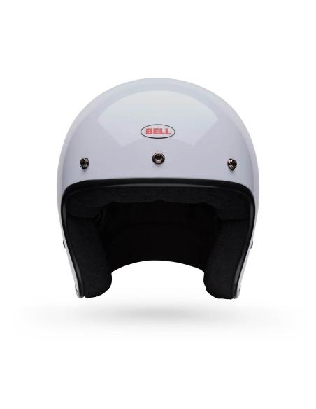 Casque Jet Bell Magnum Blanc Ice Gloss DOT/ECE 22.06