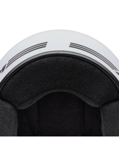 Jet Helmet Bell Magnum White Ice Gloss DOT/ECE 22.06