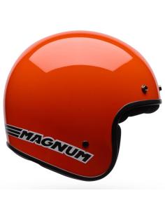 Capacete Jet Bell Magnum Laranja Brilhante DOT/ECE 22.06 2