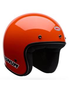 Capacete Jet Bell Magnum Laranja Brilhante DOT/ECE 22.06
