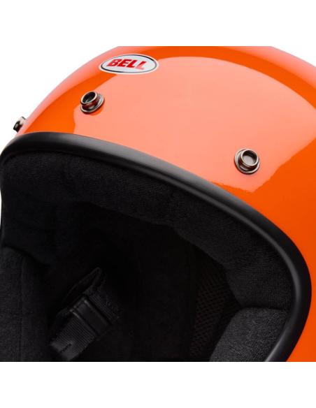 Jet Helmet Bell Magnum Gloss Orange DOT/ECE 22.06