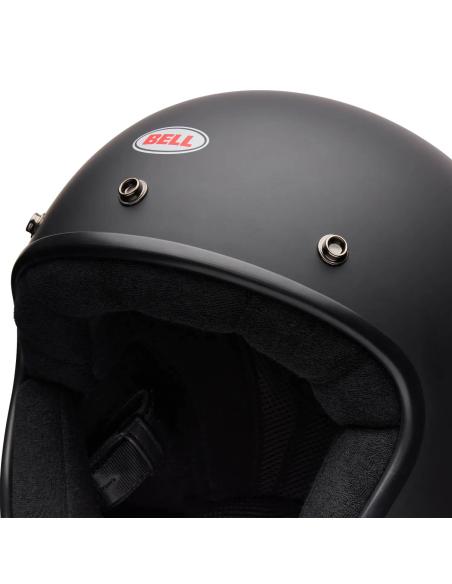 Capacete Jet Bell Magnum Preto Mate Homologado ECE 22.06