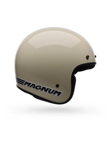 Casco Jet Bell Magnum Bianco Spaccato Vintage ECE 22.06