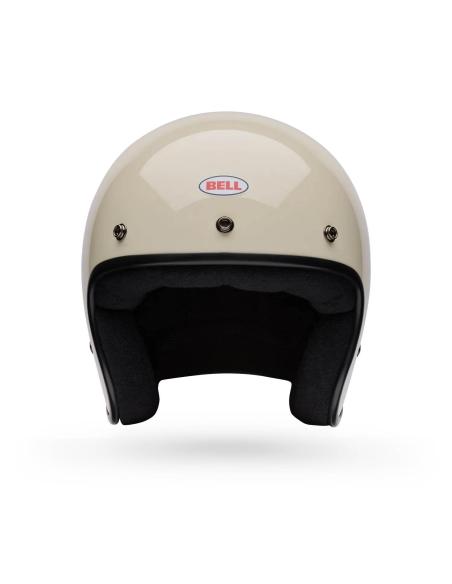 Casco Jet Bell Magnum Blanco Roto Vintage ECE 22.06