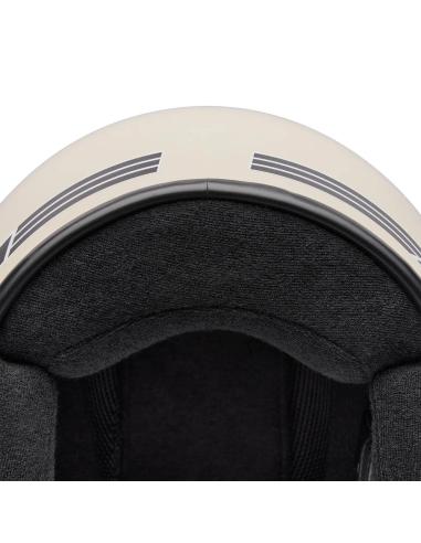 Casco Jet Bell Magnum Bianco Spaccato Vintage ECE 22.06
