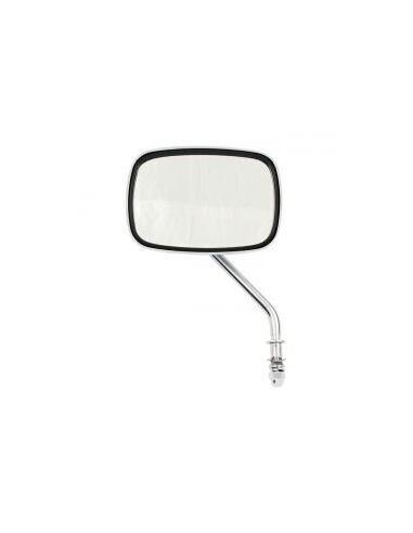 Comprar Espejo Izquierdo Rectangular Corto Cromo Harley a precio de oferta