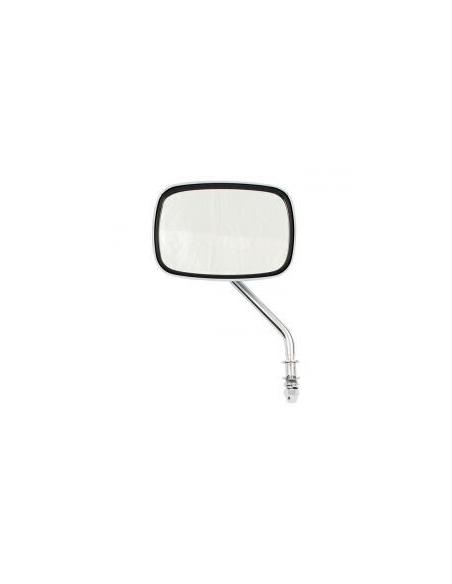 Comprar Espejo Izquierdo Rectangular Corto Cromo Harley a precio de oferta