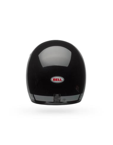 Casco Bell Moto-3 Negro Brillo ECE 22.06 | Estilo Retro Original