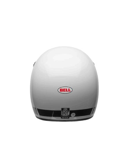 Bell Moto-3 Classic Gloss White Helmet ECE 22.06 | Original Retro